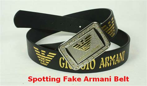 armani belt fake|How to Tell Fake Armani Exchanges .